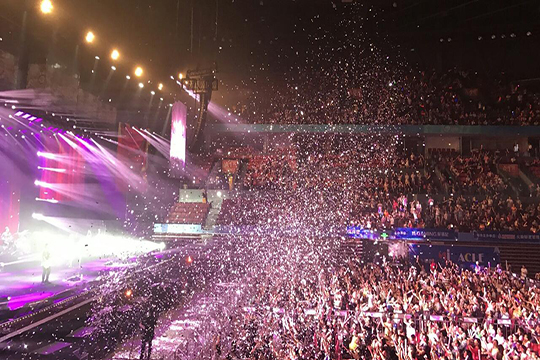 畅享摇滚，mk恩波利足球俱乐部LED大屏“耀”你好看！